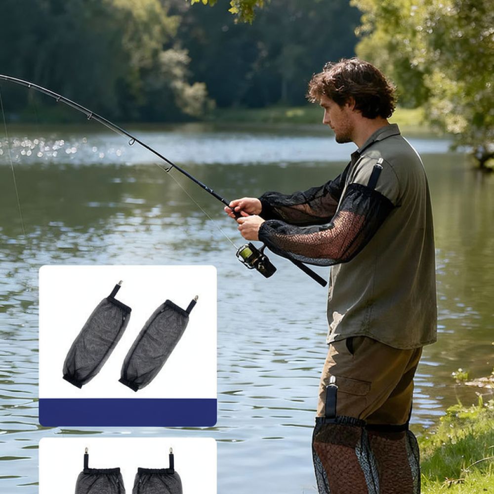 Fishing Gloves - Completo antizanzare da esterno, composto da