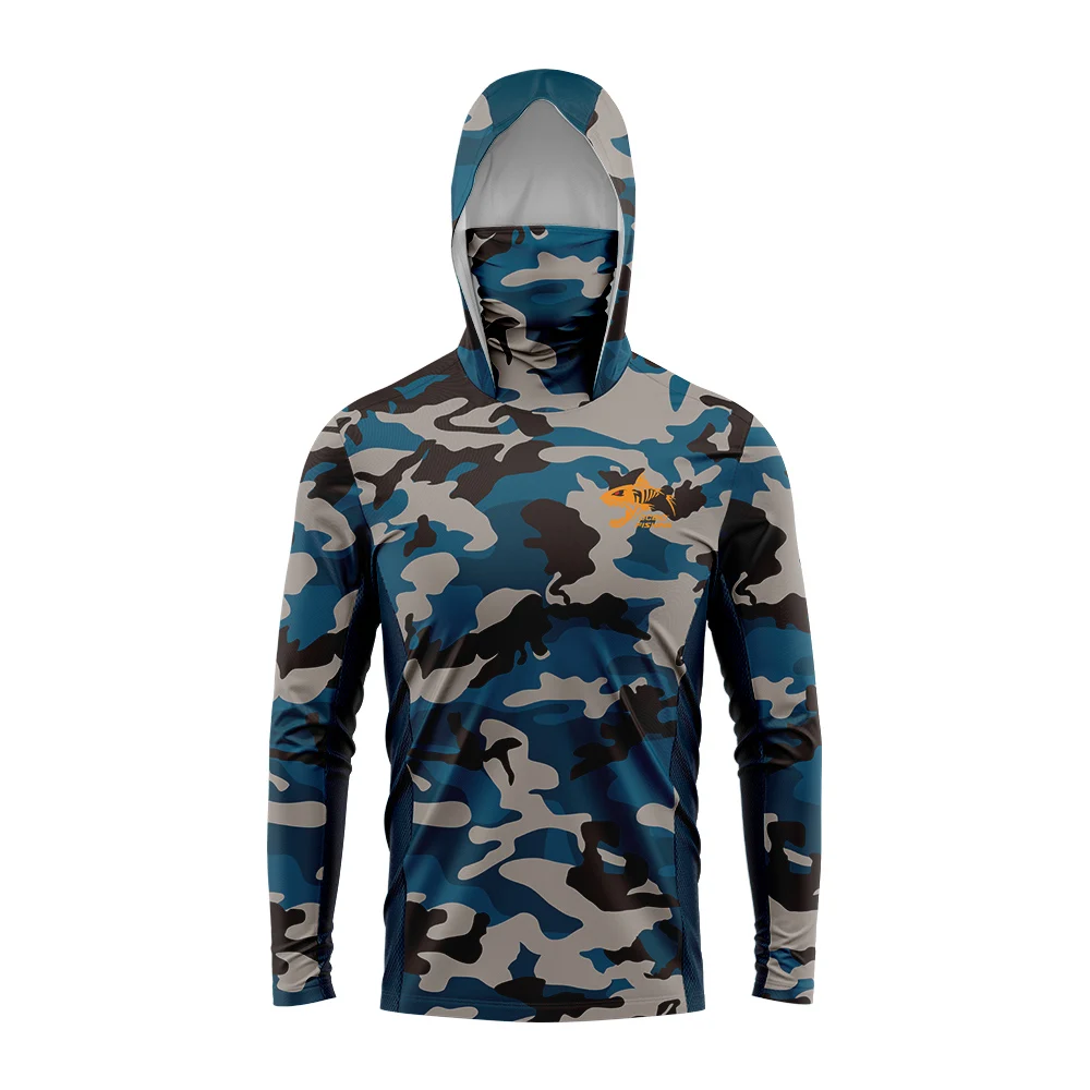 Felpa da pesca mimetica da uom - Fishing Mask Sun Protection recensione e prezzo
