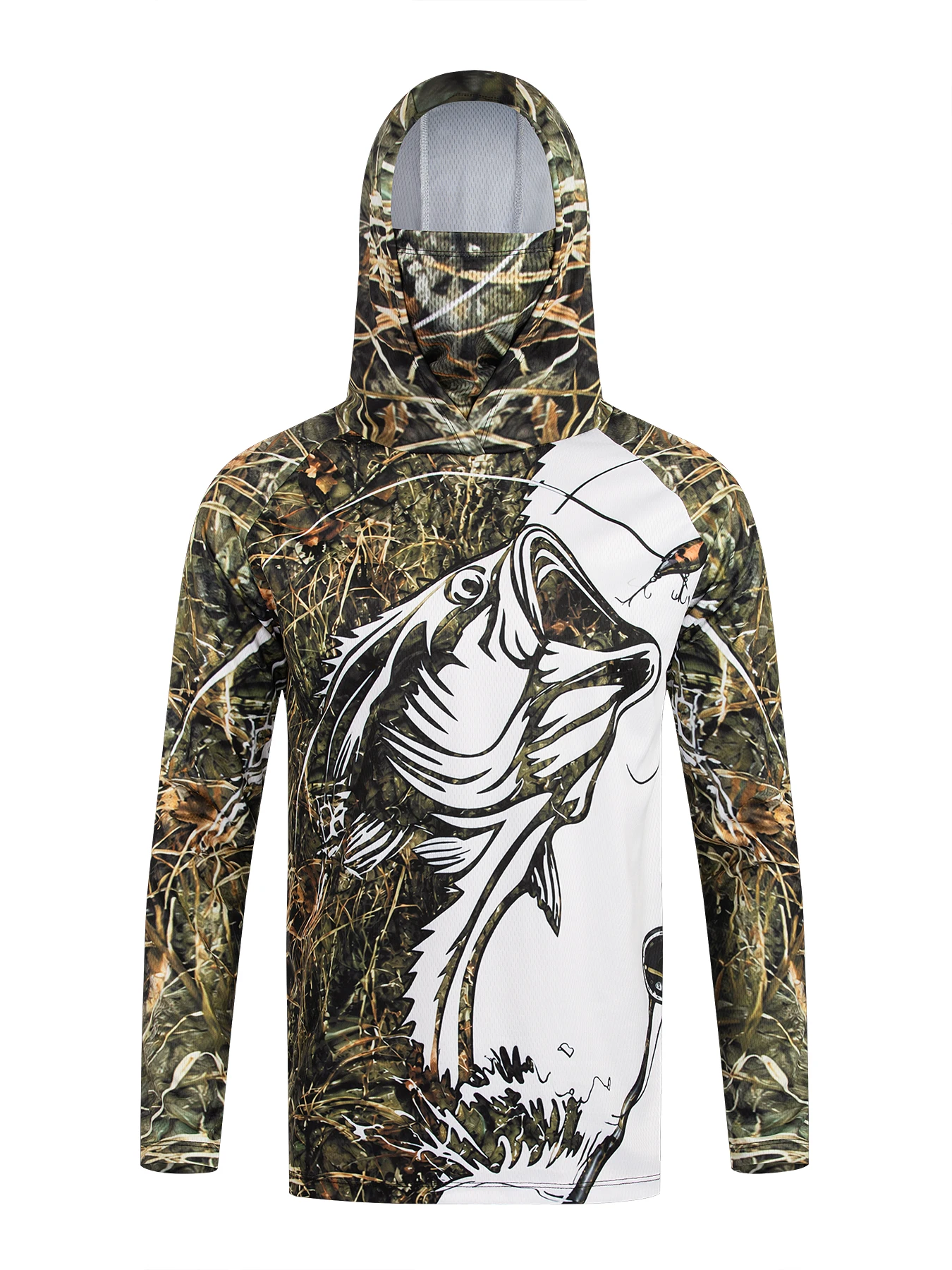 Maglia da pesca da uomo con ca - Fishing Mask Sun Protection recensione e prezzo