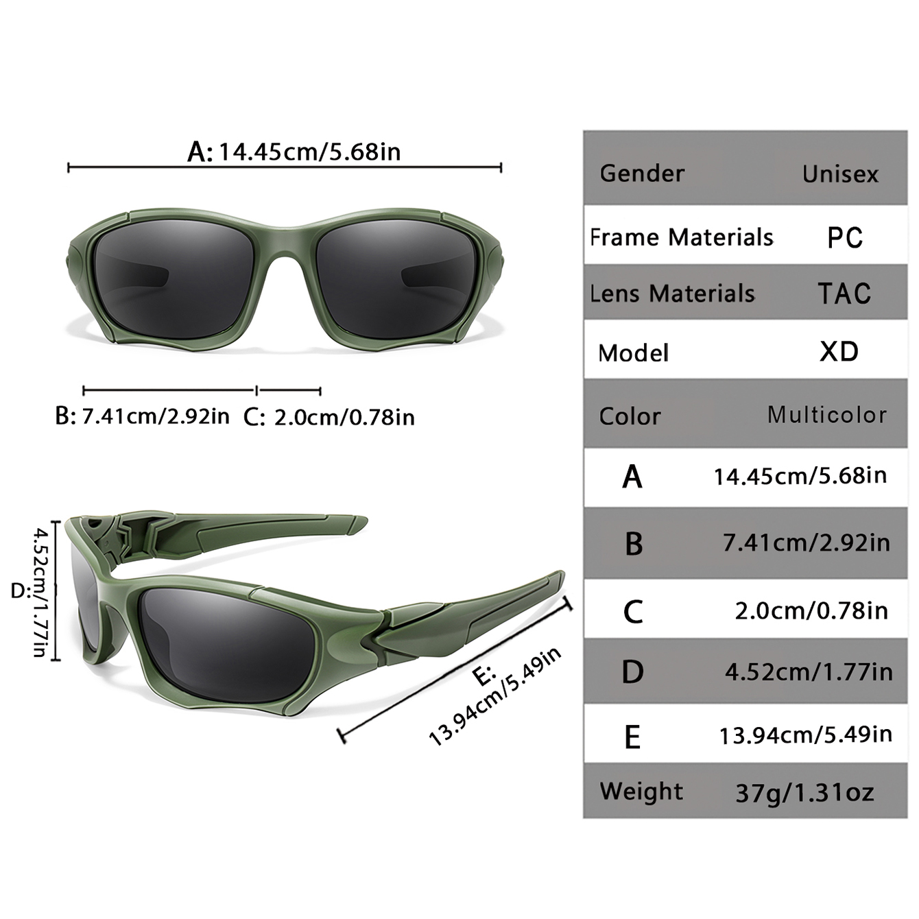 Occhiali da sole polarizzati c - Fishing Sunglasses Polarized recensione e prezzo