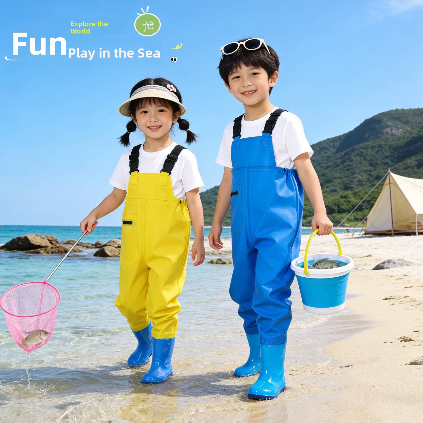 Tuta impermeabile per bambini, - Fishing Pants Waterproof recensione e prezzo